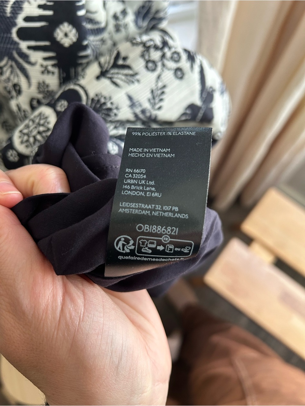 By Anthropologie V-Neck Drop Waist Midi Dress - Picture 8 of 8